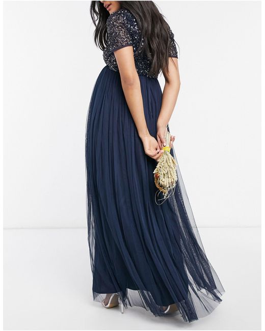 Maya Maternity Bridesmaid Short Sleeve 