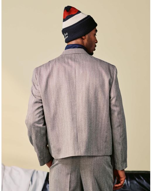 Veste ASOS pour homme en coloris Natural