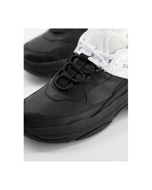 Calvin Klein Jeans Madelia Chunky Trainers in Black | Lyst Australia