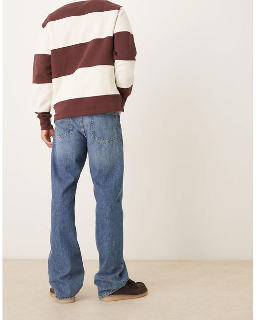 Canyon - jean droit - moyen délavé ARKET pour homme en coloris Blue