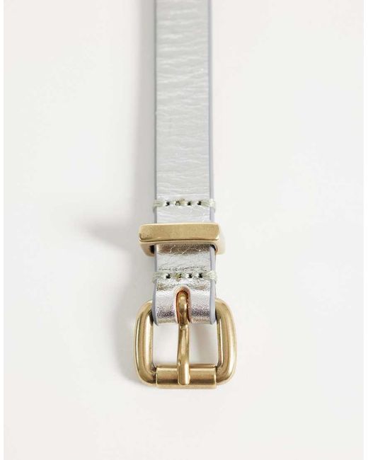 Levi's Gray Dillon Narrow Belt