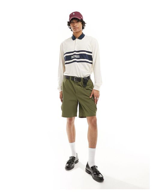 Dickies – jackson – cargo-shorts in Green für Herren