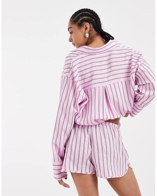 ASOS Pink Micro Running Shorts