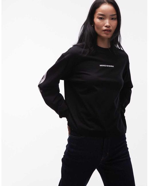 Carhartt Black Mindwork Long Sleeve Oversized T-shirt