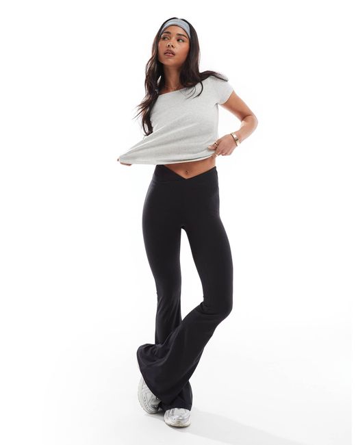 Cotton on - pantalon évasé ultra-doux Cotton On en coloris Blue