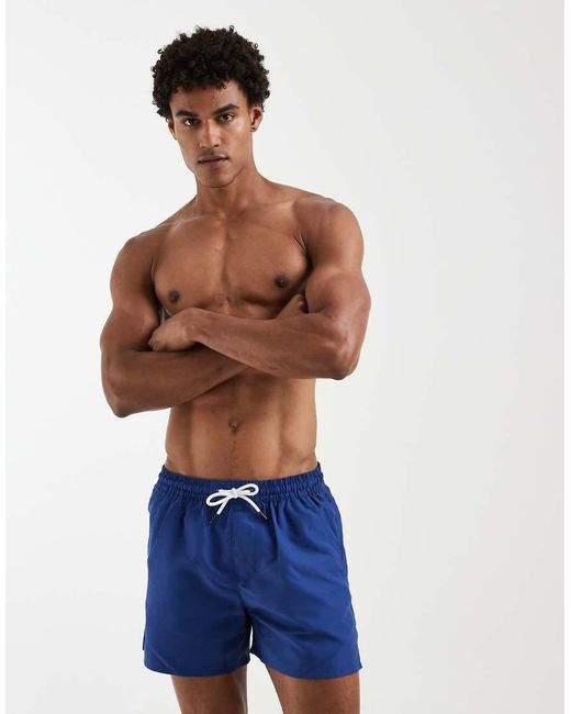 Aray White Swim Shorts for men
