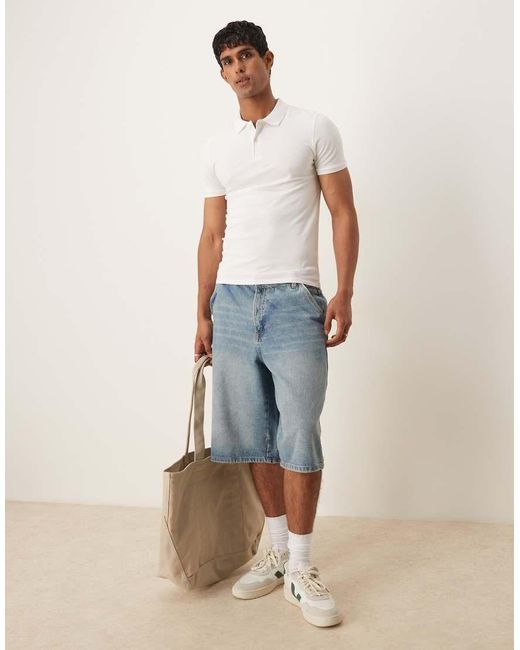 ASOS Basic in het White voor heren