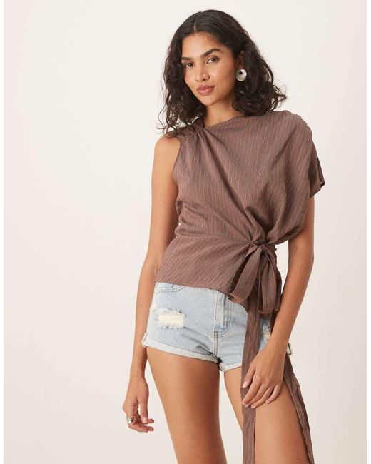 Glamorous Blue Distressed Denim Shorts
