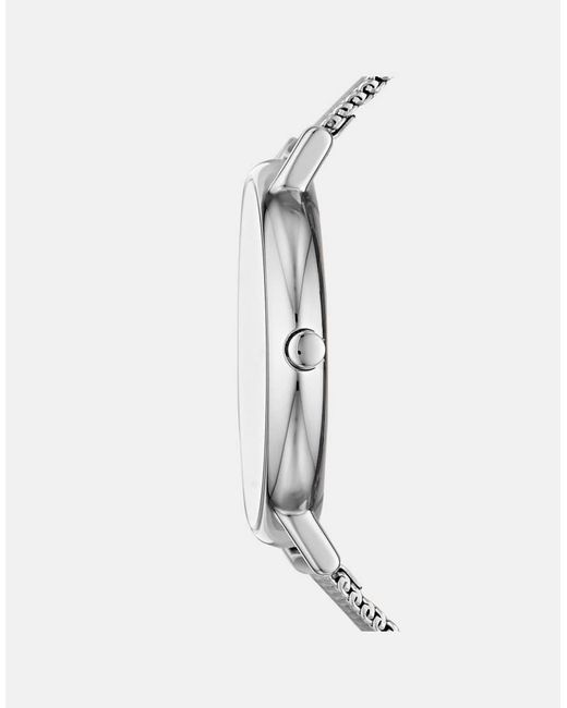 Skagen White Signatur Two Hand, Stainless Steel Watch