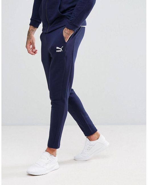Puma tracksuit deals navy blue