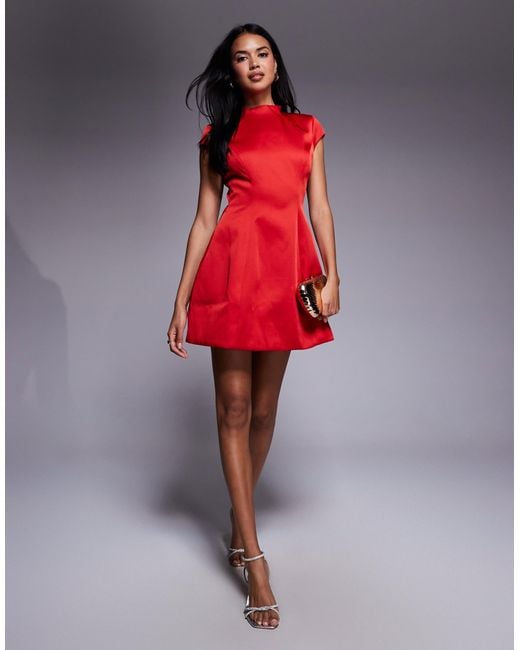 midi sun dresses Sleeveless Smocked Square Neck V Bodice Dress - SMALL / ORANGE Option:Without Boning making it a timeless Prom Fashion For Pear under150