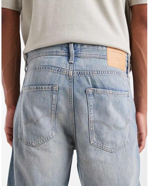 Jack & Jones Blue Eddie baggy Jeans for men