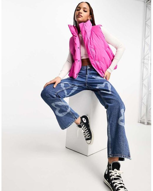 Chaleco De Plumón Rosa Bubble De Levi's de color Pink