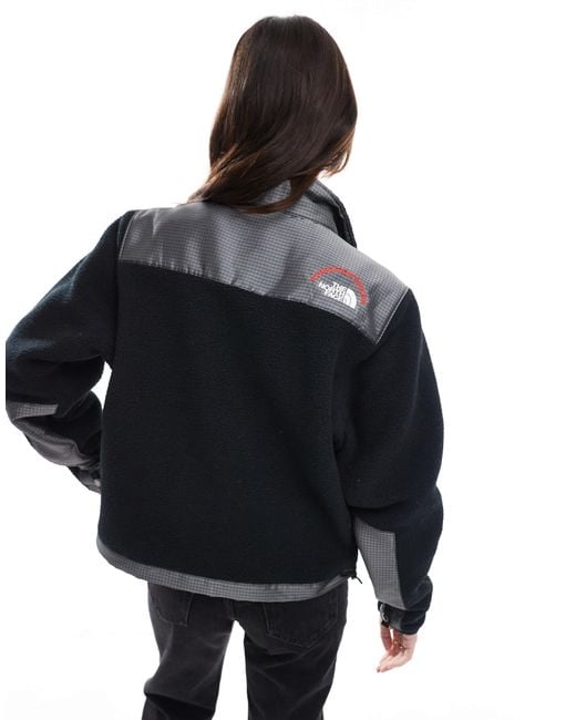 The North Face Black – retro denali – schwere polarfleece-jacke