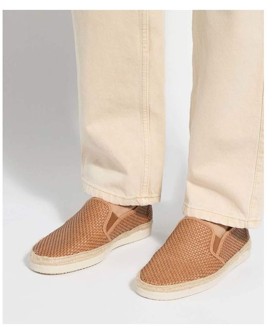 Dune Brown Fabbien Espadrilles for men
