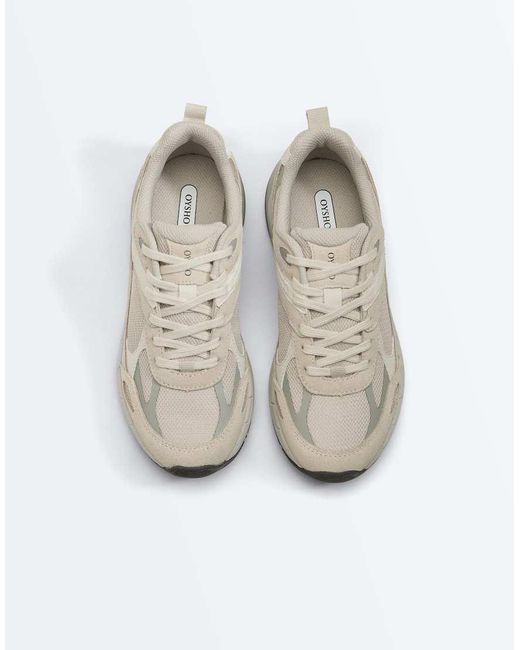 Oysho White Running-style Sport Shoe