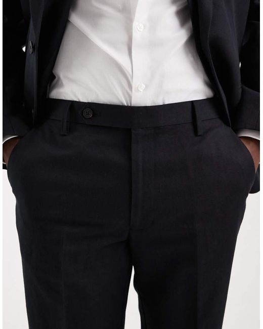 ASOS Black Slim Suit Pants for men