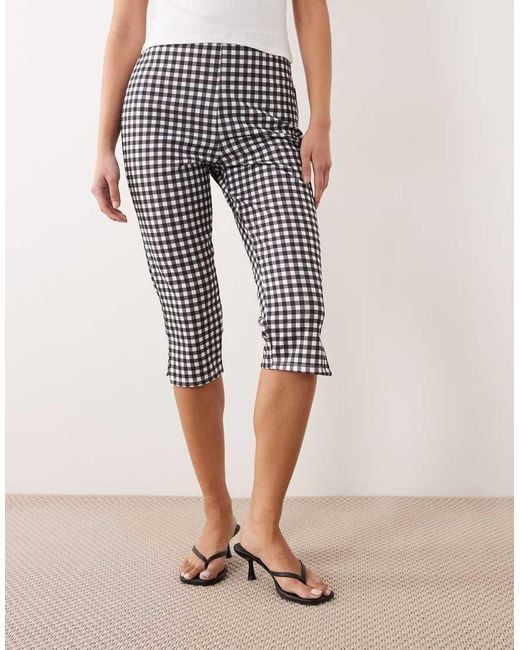 ASOS Natural Jersey Capri leggings