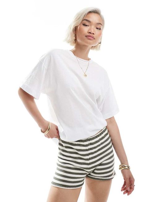 New Look White Oversized T-shirt