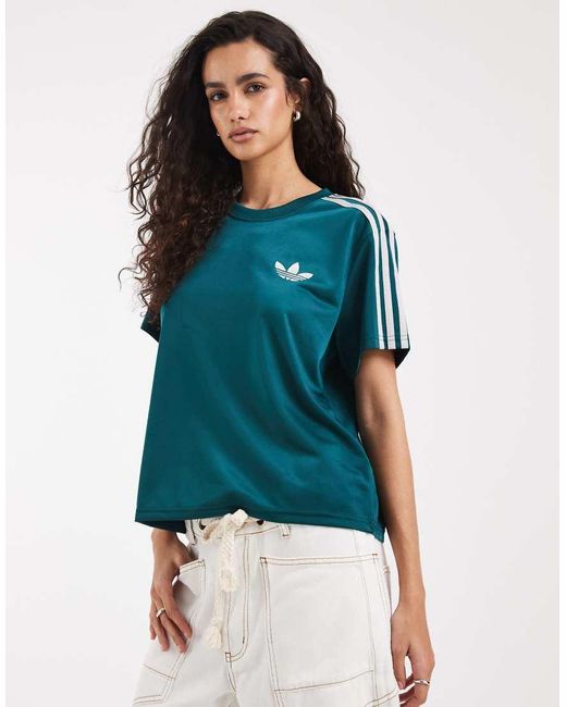 Adidas Originals Blue Firebird T-Shirt