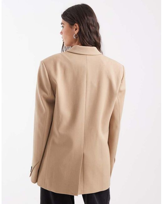 ASOS White Tailored Loose Fit Blazer