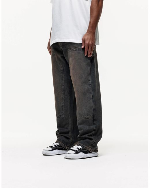 Good For Nothing – traipse – carpenter-jeans in Black für Herren