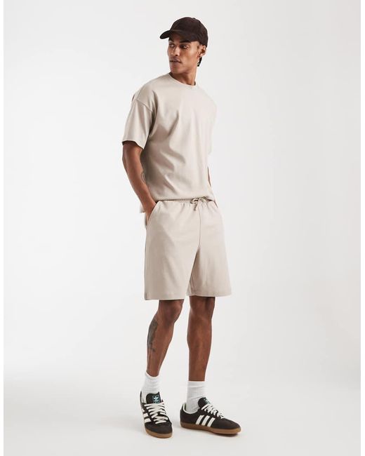 New Look Natural Shorts for men