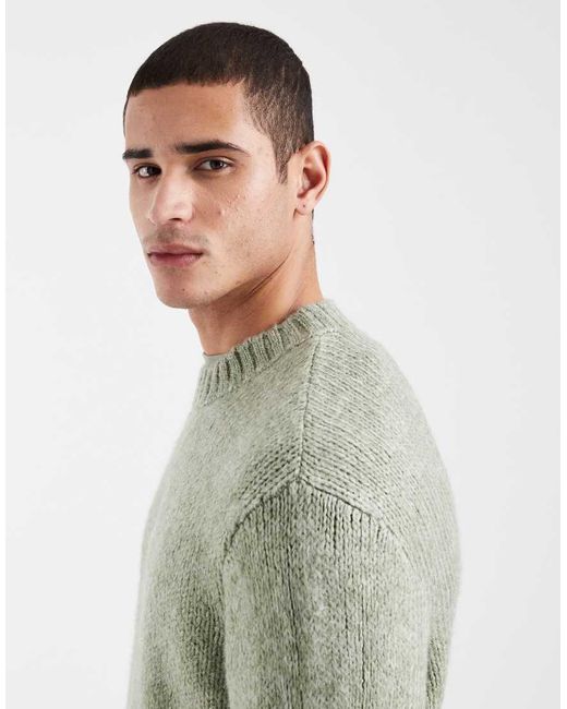 Jack & Jones Green Oversized Jumper for men