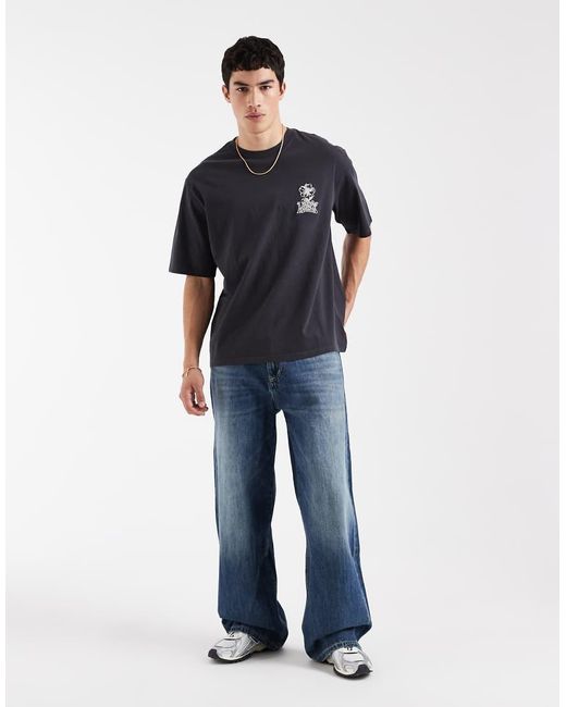 Levi's Blue Back Graphic Oversized T-Shirt for men