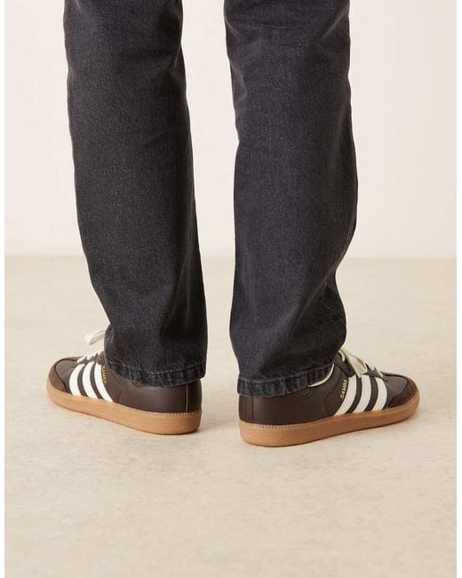 Adidas Originals Black Samba Og Trainers for men