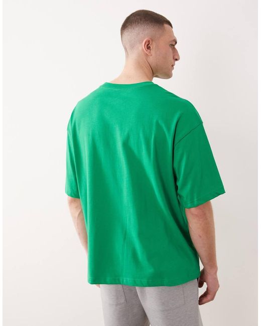 Nike Green Flight Oversized Graphic T-Shirt for men