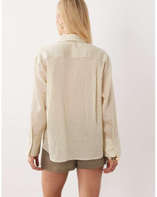 Mango Natural Ketina Classic Shirt