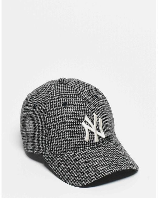 9twenty - casquette à chevrons et logo ny yankees KTZ en coloris Gray
