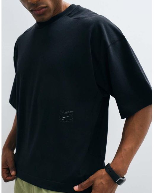 Nike Blue Nac Dri-Fit Boxy T-Shirt for men
