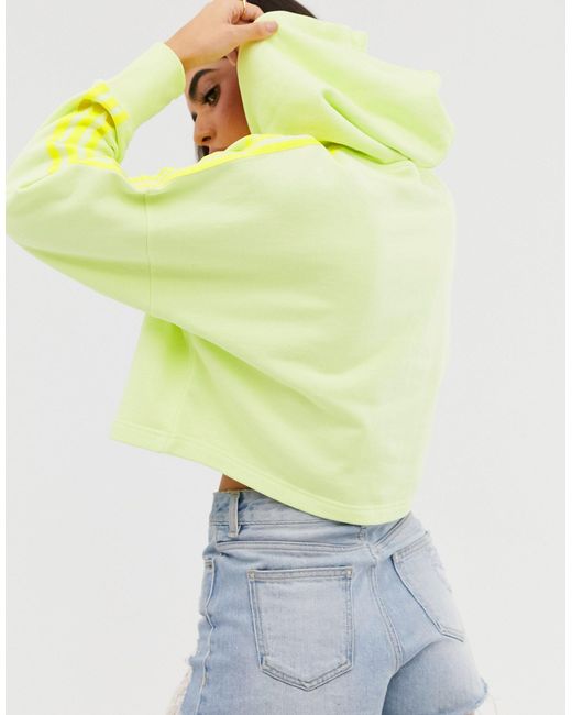 adicolor cropped hoodie