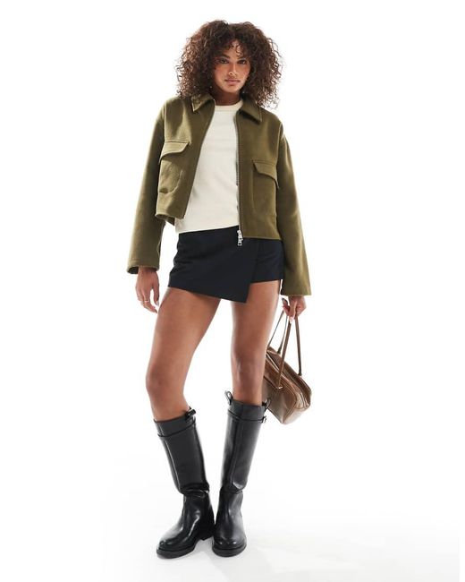 ASOS Green Clean Formal Bomber