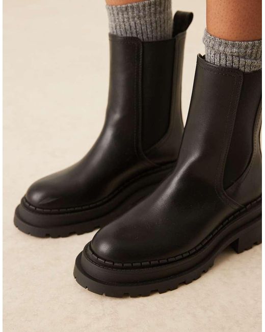 Wide Fit di ASOS in Black