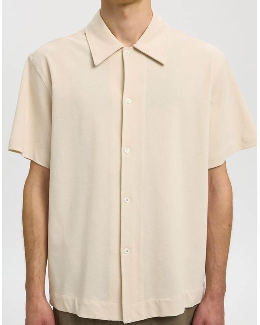 SELECTED Natural Overshirt for men