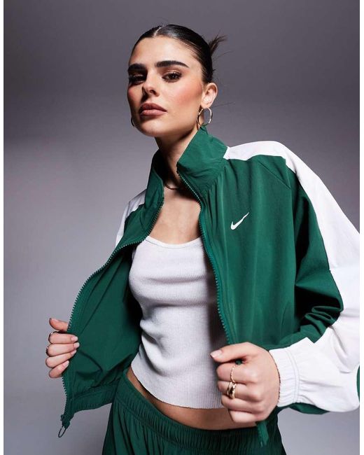 Nike Green Trend Woven Windrunner Jacket