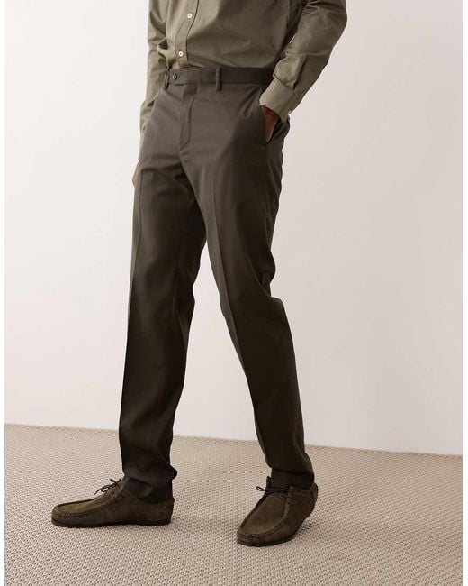 Mango Brown Suede Lace Up Shoe for men