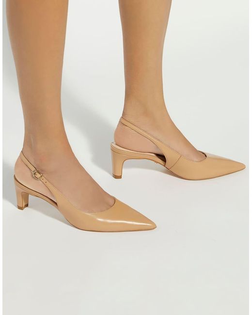 Dune Natural Connection Slingbacks