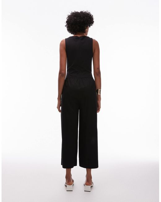 & Other Stories White Sleeveless Wide Leg Jumpsuit