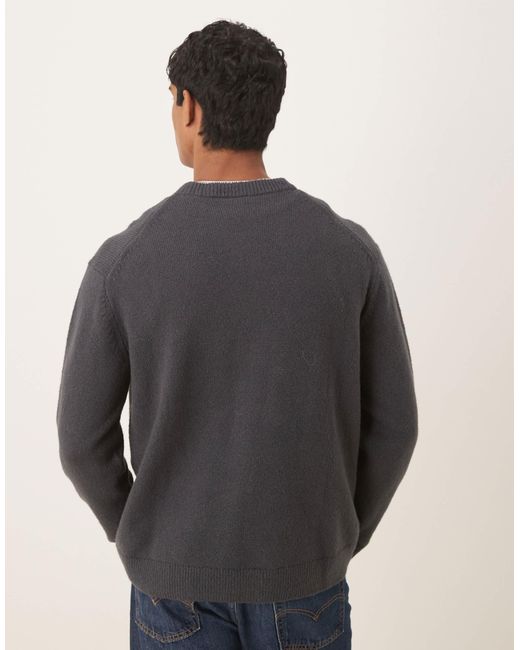 ARKET – superweicher strickpullover in Gray für Herren