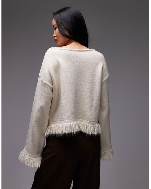 ASOS Gray – oversize-strickpullover