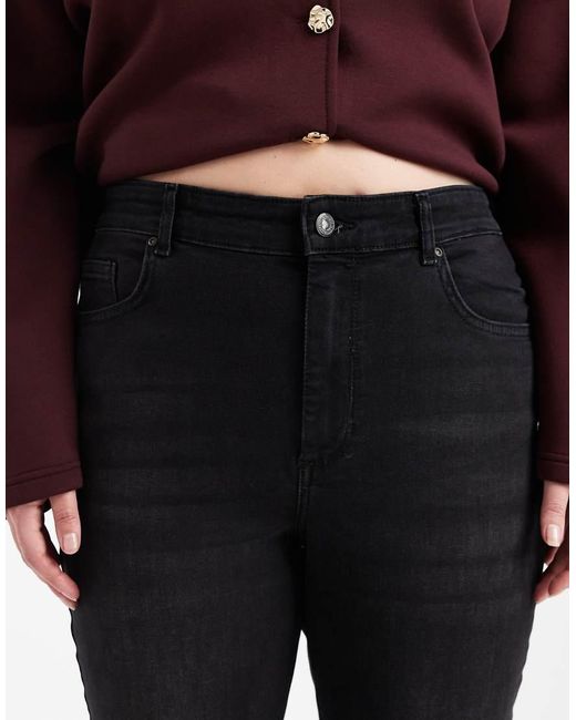 ONLY Red Straight Leg Jeans