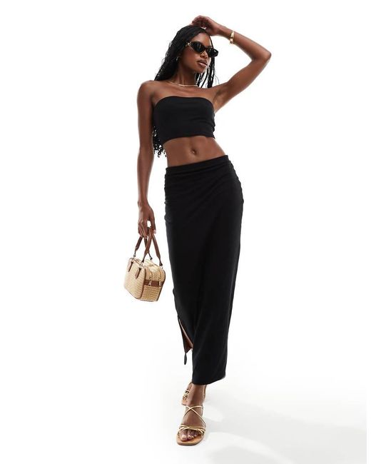 Coordinato top e gonna lunga discount