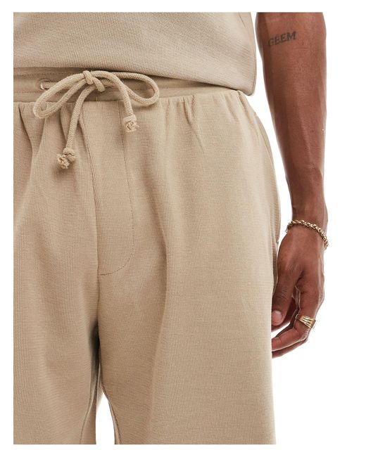 Pull&Bear – shorts in Natural für Herren