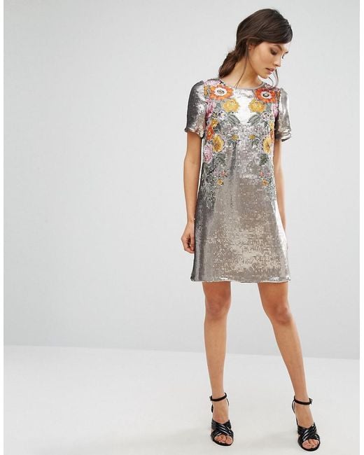 Oasis jasmine shift dress shop