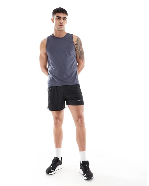 PUMA Blue Velocity 5" Running Shorts for men