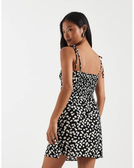 Vero Moda White Easy Tie Shoulder Cami Mini Dress